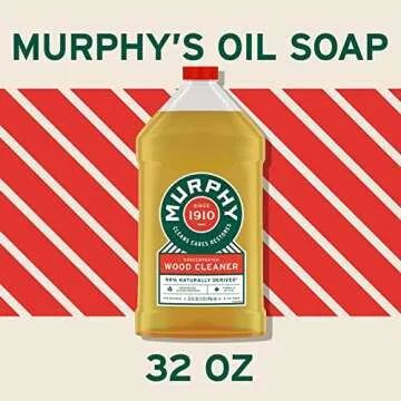 Murphy Oil Soap Wood Cleaner - Safe & Effective 32 Fl Oz Pack