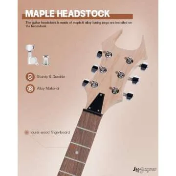 Leo Jaymz DIY Electric Guitar Kits with Mahogany Body