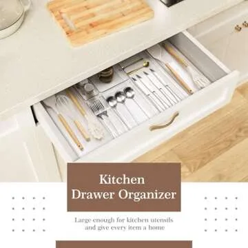 Versatile 14 PCS Plastic Drawer Organizer Set