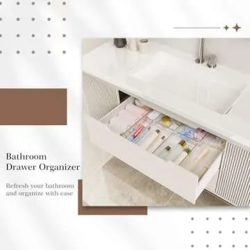 Versatile 14 PCS Plastic Drawer Organizer Set