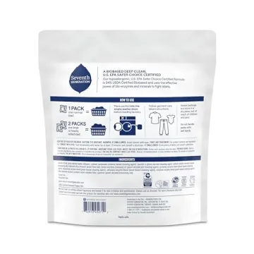 Seventh Generation Laundry Detergent Packs for Sensitive Skin