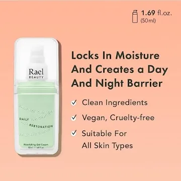 Rael Face Moisturizer Gel-Cream for Hydration and Glow