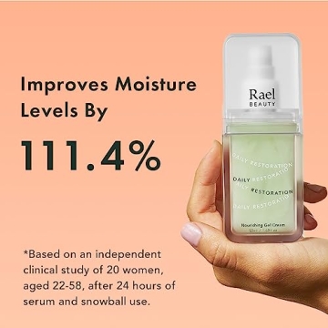 Rael Face Moisturizer Gel-Cream for Hydration and Glow