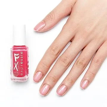 essie Quick-Dry Vegan Nail Polish Top Coat for Radiant Nails