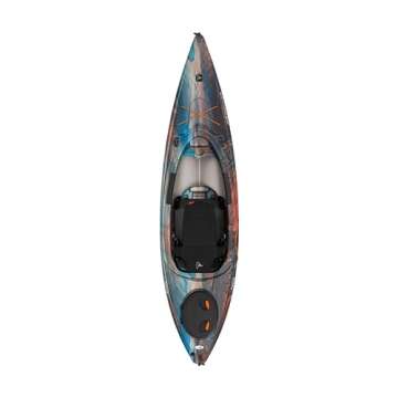 Pelican Argo 100XR - Premium Sit-in Recreational Kayak - Lightweight one Person Kayak - 10 ft - Cosm...