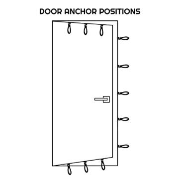 Extra Large Heavy Duty Door Anchor for Resistance Bands