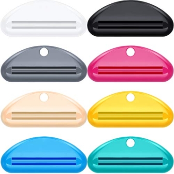 8 Pieces Toothpaste Tube Squeezer Dispenser for Every Home
