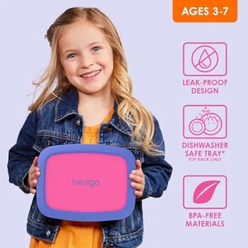Bentgo Kids Bento 5-Compartment Leak-Proof Lunch Box