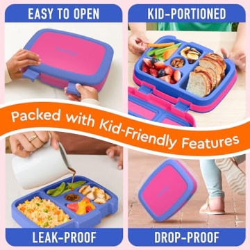 Bentgo Kids Bento 5-Compartment Leak-Proof Lunch Box