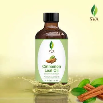 SVA Cinnamon Leaf Essential Oil for Aromatherapy and Skin