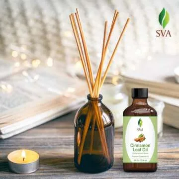 SVA Cinnamon Leaf Essential Oil for Aromatherapy and Skin