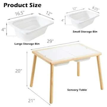Sensory Table for Toddlers - Fun Play Activity Table