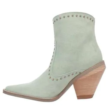 Dingo Women's Classy N' Sassy Mint Suede Boot