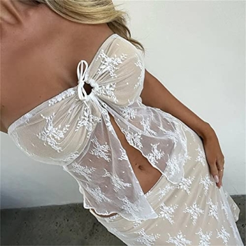 Zempertoopa Y2K Maxi Skirt Set for Stylish Summer Dress