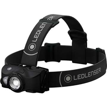 Ledlenser Lightweight Rechargeable Headlamp for Outdoor Adventures