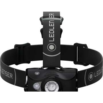 Ledlenser MH8 Lightweight Rechargeable Headlamp for Adventures