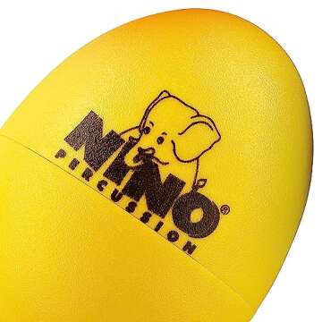 Meinl NINO Plastic Egg Shaker Assortment of 4 Pieces