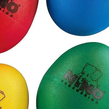 Meinl NINO Plastic Egg Shaker Assortment of 4 Pieces