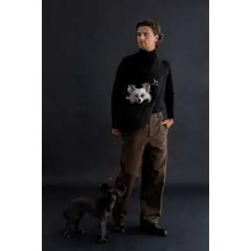 Noah & Paw Dog Sling Carrier for Small Dogs 5-18lb, Cat Carrier, Pet Sling with Adjustable Padded St...