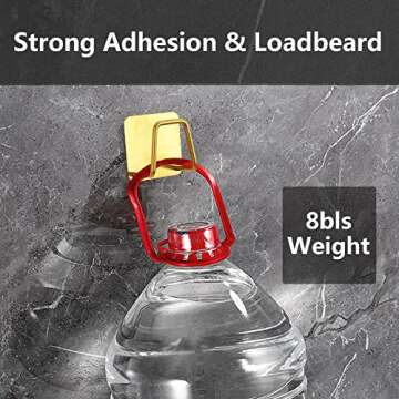 Blueden 2Pcs Adhesive Sponge Holder for Kitchen Sink Essentials,Stainless Steel Dish Sponge Holder for Sink Soap Sponge Holder,Rustproof and Waterproof, Quick Drying, Minimal Size Save Sink Space,Gold