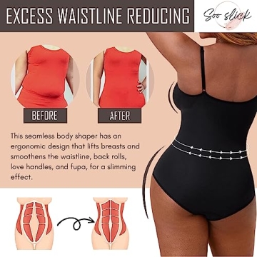 Women's Full Body Shapewear - Sculpting Suit with Comfort