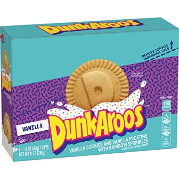 Dunkaroos Vanilla Cookies & Frosting 6 ct