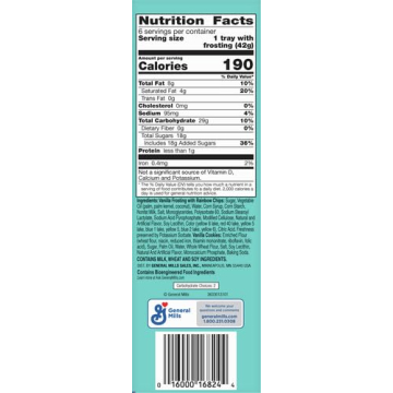 Dunkaroos Vanilla Cookies & Frosting 6 ct