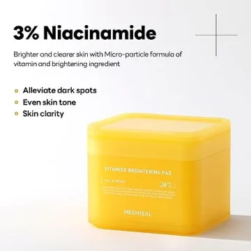Mediheal Vitamide Brightening Pads - Radiance Boosting Skincare