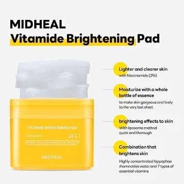 Mediheal Vitamide Brightening Pads - Radiance Boosting Skincare