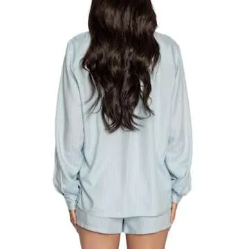 PJ SalvageThe Summer I Turned Pretty Pj Set Woven StripeMint SeaSmall