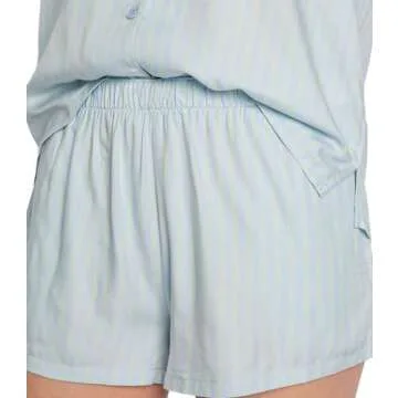 PJ SalvageThe Summer I Turned Pretty Pj Set Woven StripeMint SeaSmall