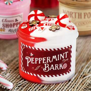 Advent Calendar 2024-24 Days of Slime and Charms Kit - Christmas Countdown Calendars Gifts for Girls Boys Kids Teens Toddlers