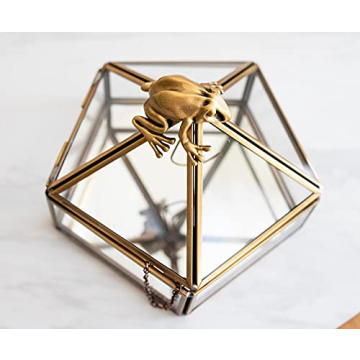 Harry Potter Gold Chocolate Frog Jewelry Box for Fans