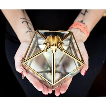 Harry Potter Gold Chocolate Frog Jewelry Box for Fans