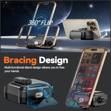 Polislime AirPods 4 Case with Phone Stand & Cleaner Kit