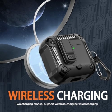 Polislime AirPods 4 Case with Phone Stand & Cleaner Kit