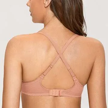 DOBREVA Sexy Lace Balconette Bra Plus Size Comfort Apparel