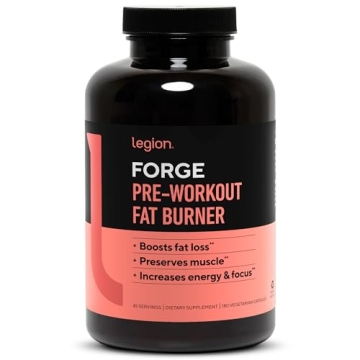 LEGION Forge Fasted Fat Burner - Thermogenic Fat Burner with Yohimbe, HMB, Choline