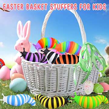 Cevioce Fidget Slug Toy - Fun Sensory Stress Relief Gift