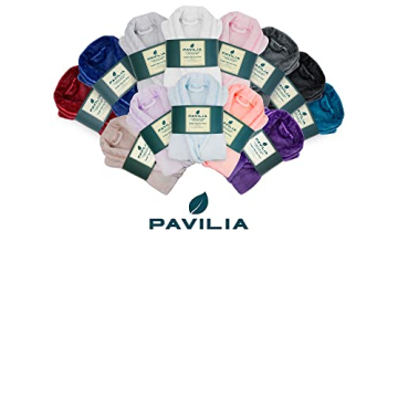 PAVILIA Women's Plush Fleece Bathrobe - Cozy, Soft, Elegant