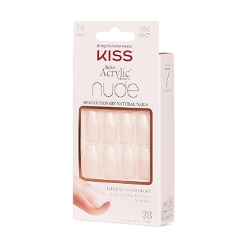 KISS Salon Acrylic French Manicure Set - ‘Leilani’