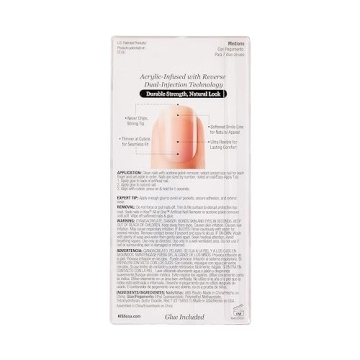 KISS Salon Acrylic French Manicure Set - ‘Leilani’