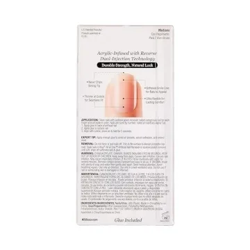 KISS Salon Acrylic French Manicure Set - ‘Leilani’