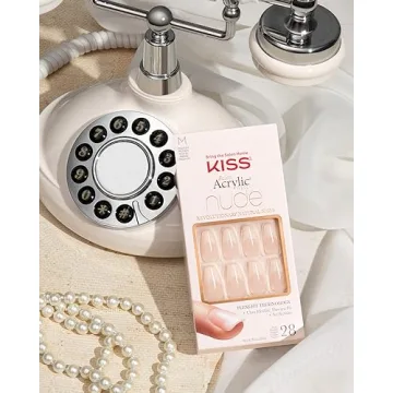 KISS Salon Acrylic French Manicure Set - ‘Leilani’