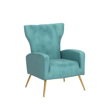 Modern Velvet Accent Chair for Stylish Comfort and Design