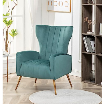 Modern Velvet Accent Chair for Stylish Comfort and Design