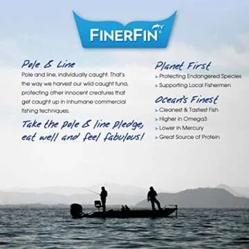 FinerFin Yellowfin Tuna Salad in Organic Olive Oil | Taster's Variety Pack | Premium Canned Tuna Fish with EVOO | Gourmet Ready-to-Eat Wild-Caught Fillets | 4.4oz can - 12 Pack