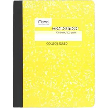 Cute Mead Composition Notebooks - 6 Pack Durable Set