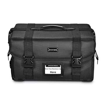 BYOOTIQUE Professional Makeup Bag - Large Cosmetic Storage Case