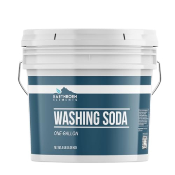 Earthborn Elements Washing Soda (1 Gallon) - Non-Toxic Cleaner for Home & Pool
